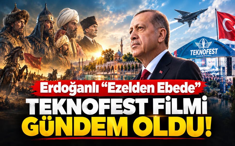 Erdoğanlı “Ezelden Ebede” Teknofest filmi gündem oldu!