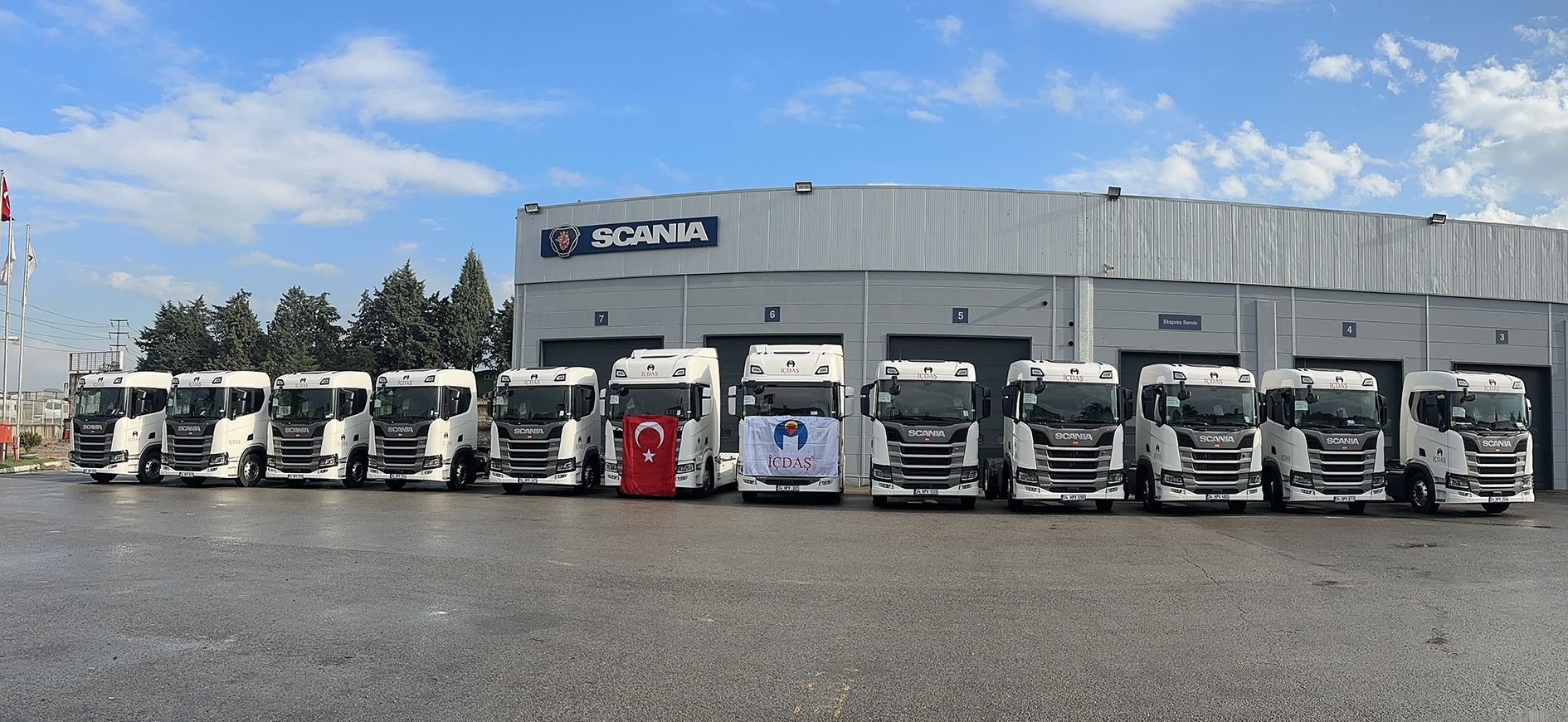 İÇDAŞ Grup Ulaştırma Filosuna 22 Adet Scania Aldı (1)
