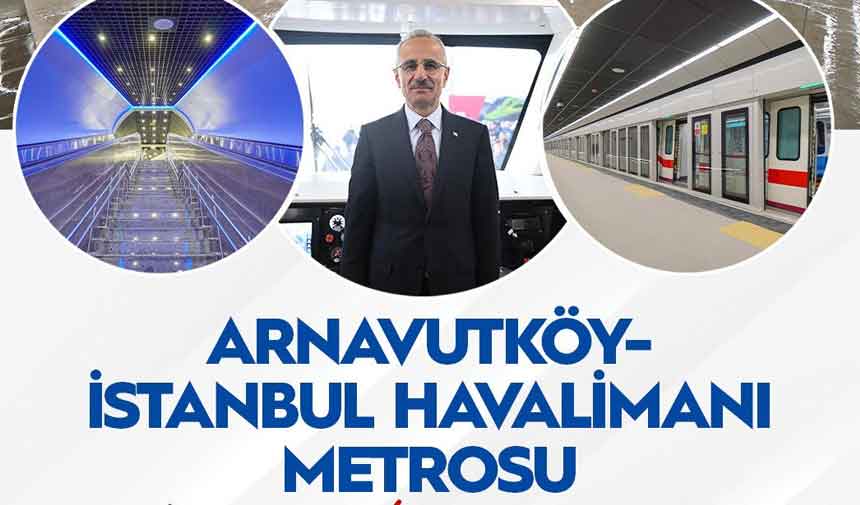 Erdoğan, Arnavutköy-İstanbul Havalimanı metrosunun açılışını yaptı