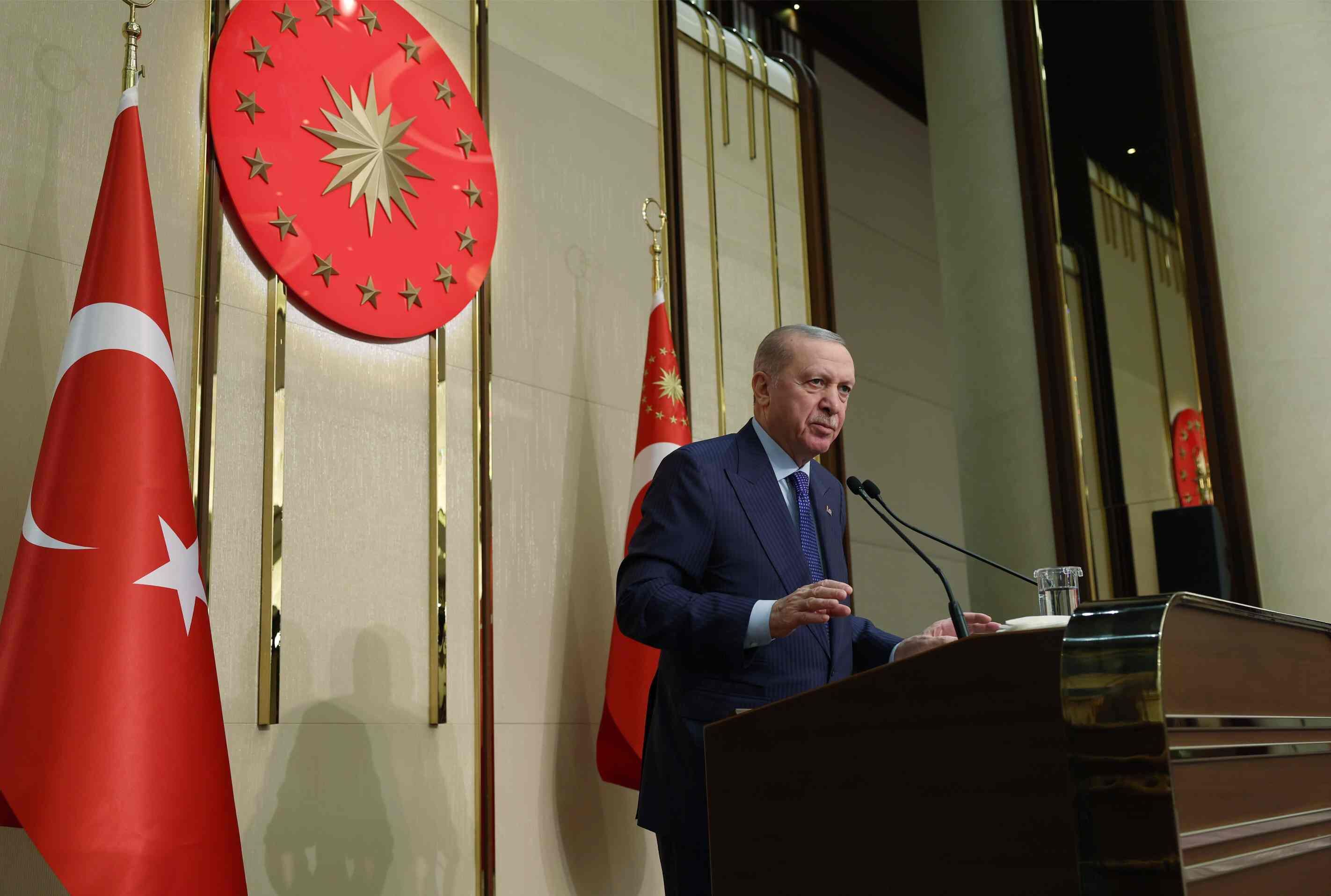 Erdoğan: “Her oyunu bozacak, her komployu boşa çıkaracak hazırlığımız var”
