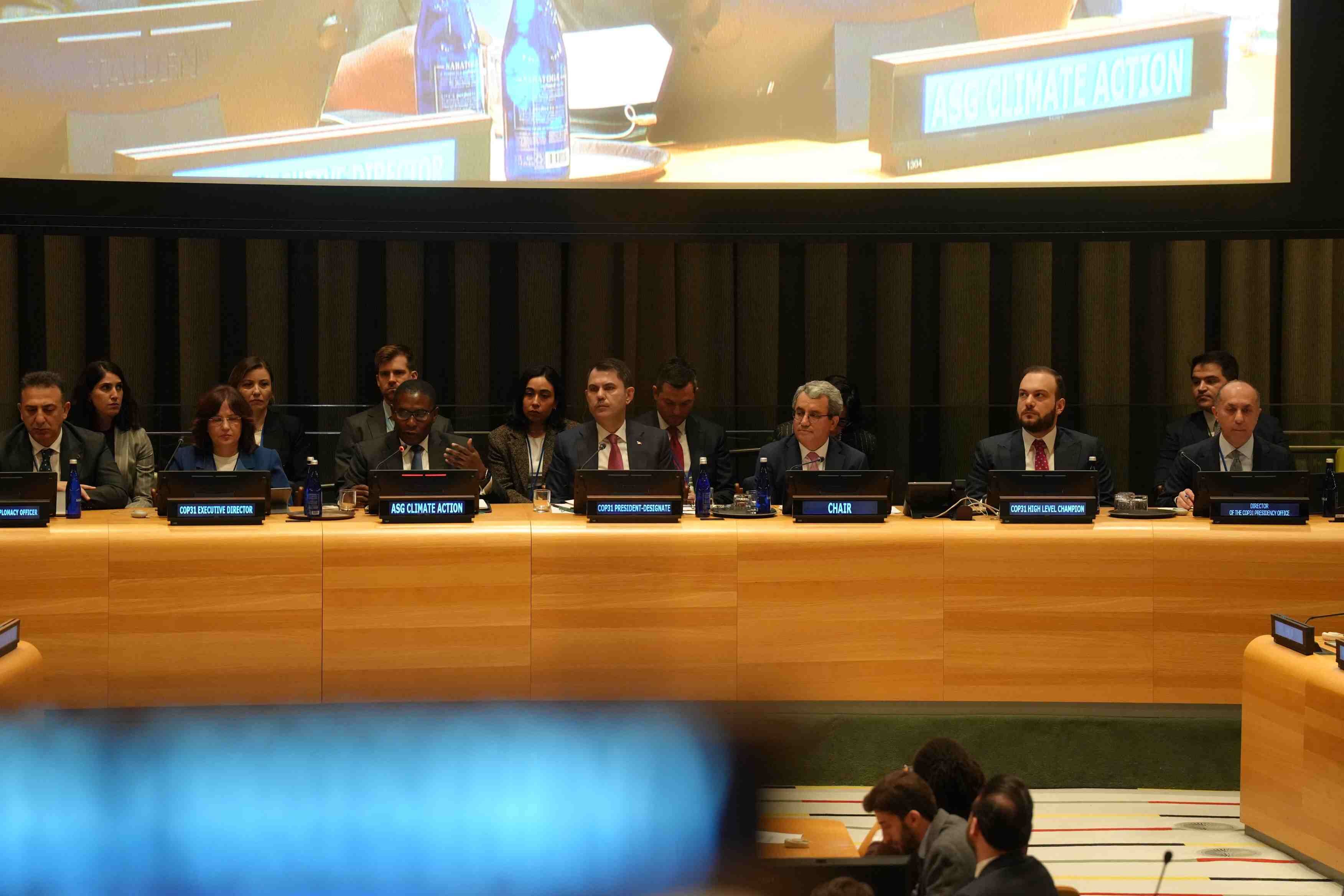 Bakan Kurum: "COP31 Başkanlığı olarak tüm insanlık için harekete geçiyoruz"