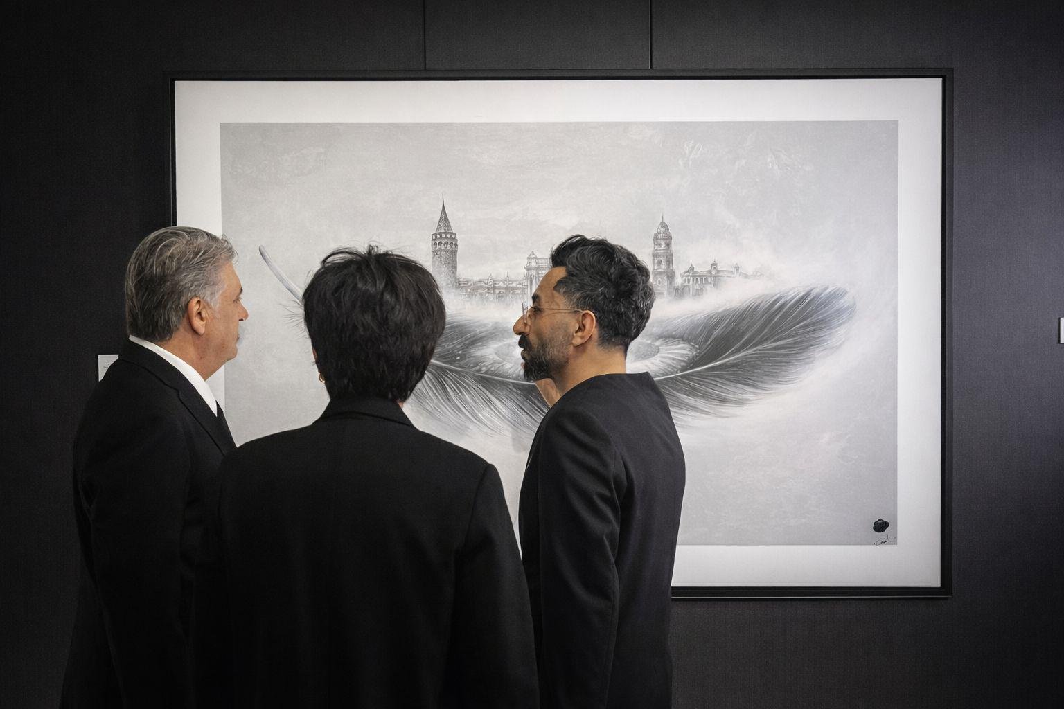 Beşiktaş’ın 123. yılında spor ve sanat buluştu: “Duruş” sergisi kapılarını açtı