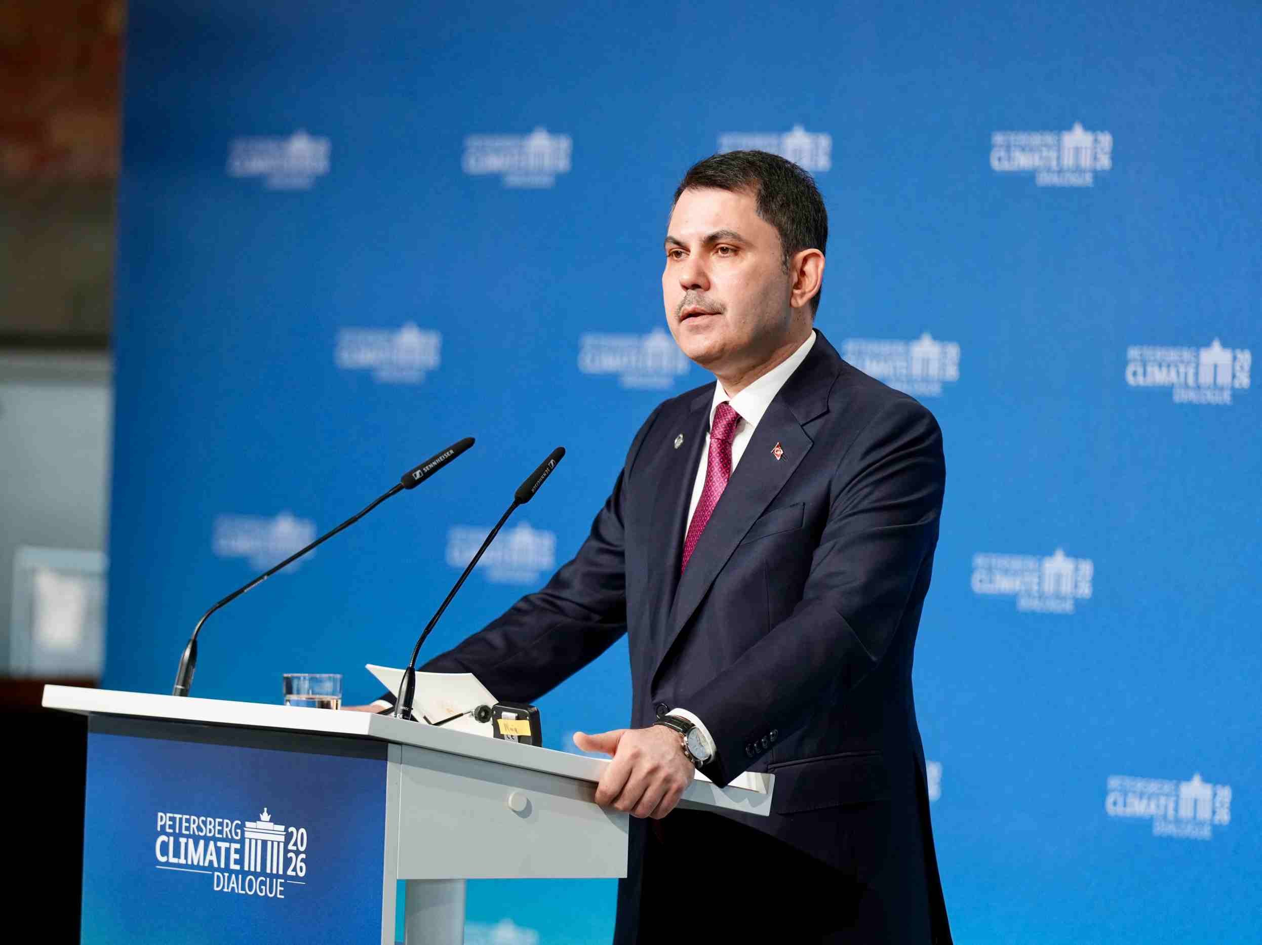 Murat Kurum Petersberg İkli̇m Di̇yaloğu Açiliş Konuşmasi Fotoğraflar 8518