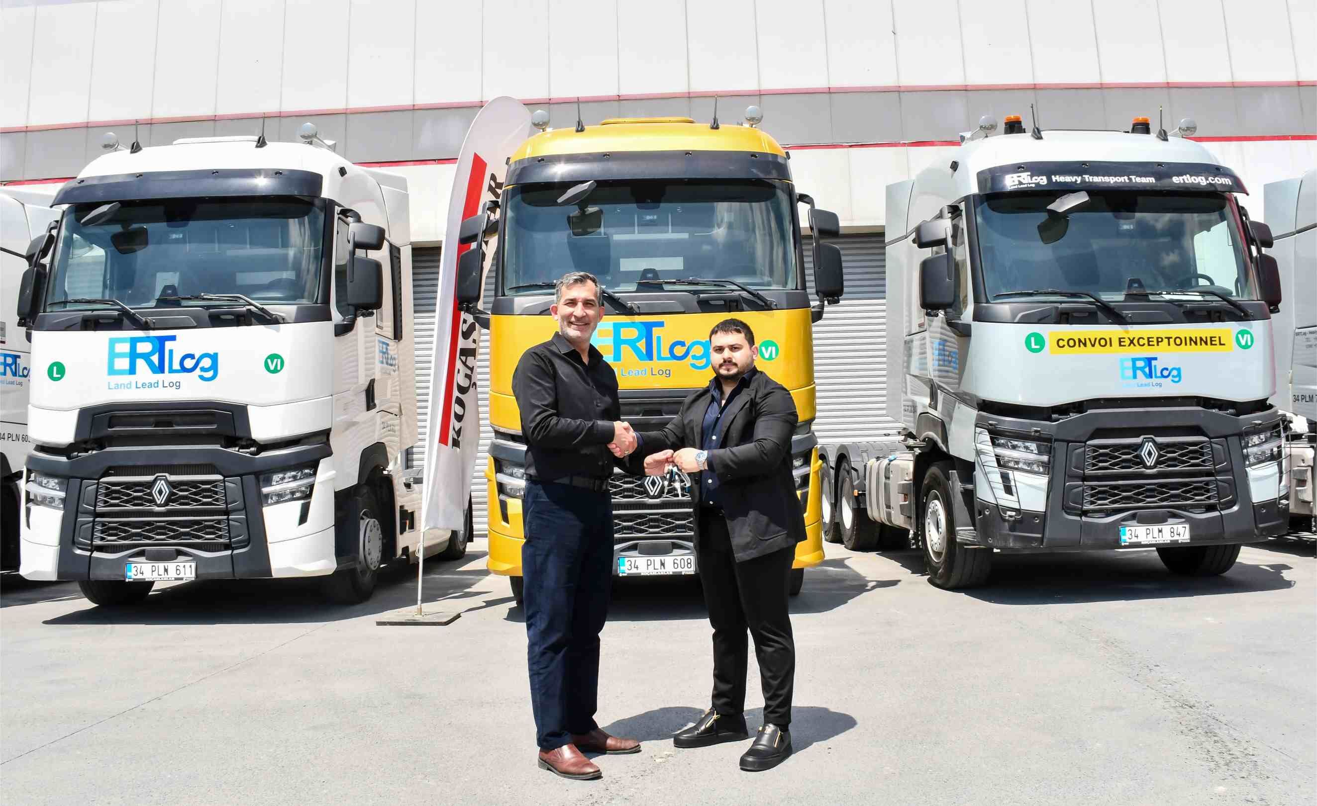 ERTLog, uzun yol ve ağır nakliye operasyonlarını Renault Trucks ile güçlendiriyor