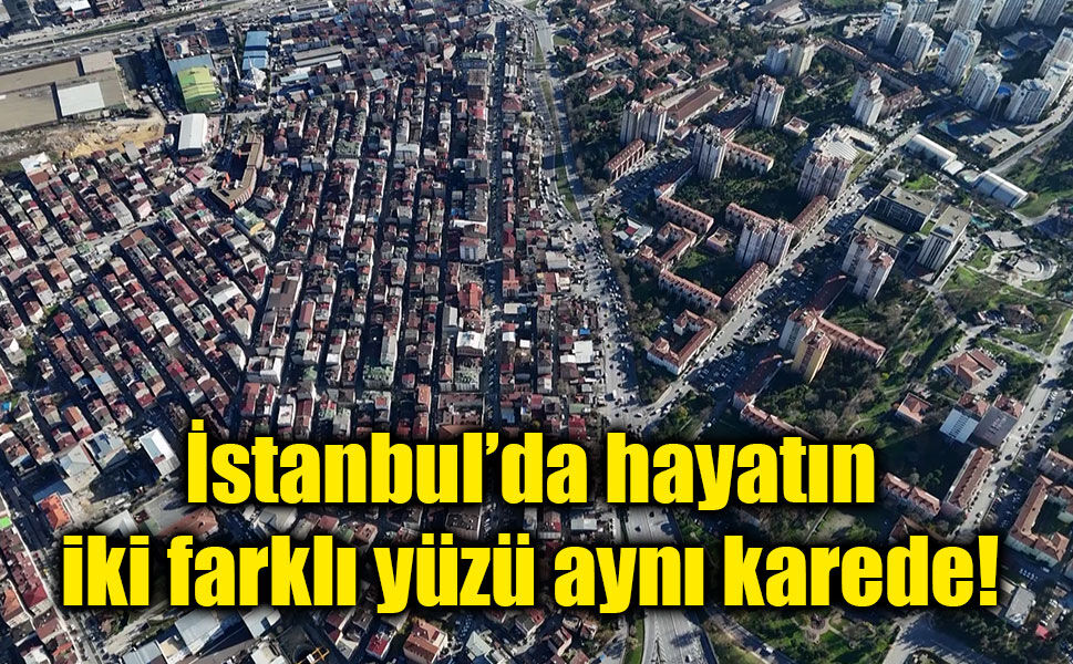 İstanbul’da hayatın iki farklı yüzü aynı karede!