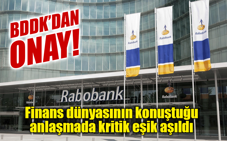 BDDK’dan onay çıktı: Rabobank Türkiye, Kaspi.kz’ye devrediliyor