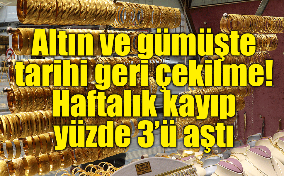 Kapalıçarşı’da altın fiyatları çakıldı: 7 ay sonra bir ilk