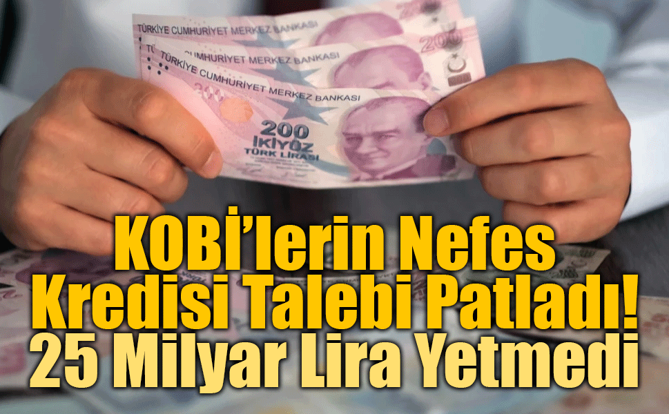 Reel Sektör Nefes Kredisi’ne Hücum Etti: İlk Dilim Kısa Sürede Tükendi