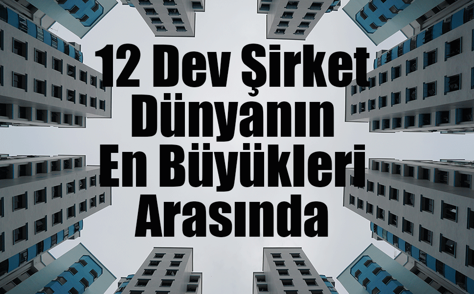 12 Dev Şirket Dünyanın En Büyükleri Arasında