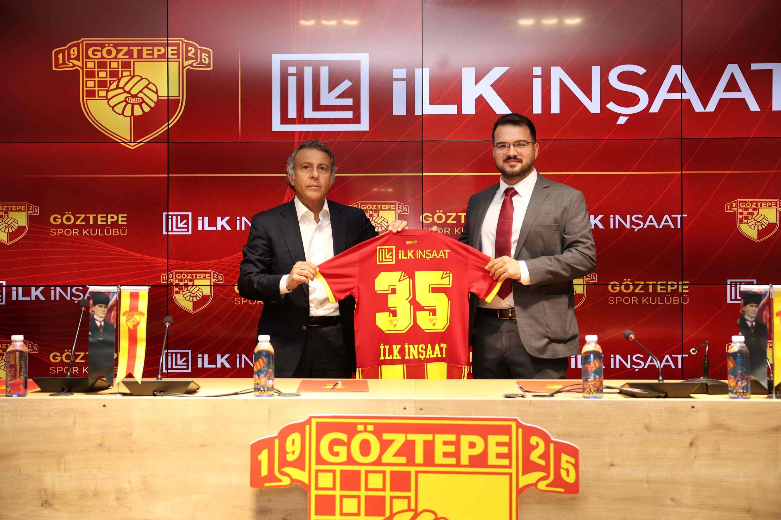 İLK İnşaat, Göztepe'nin futbol ve basketbol takımlarının sponsoru oldu