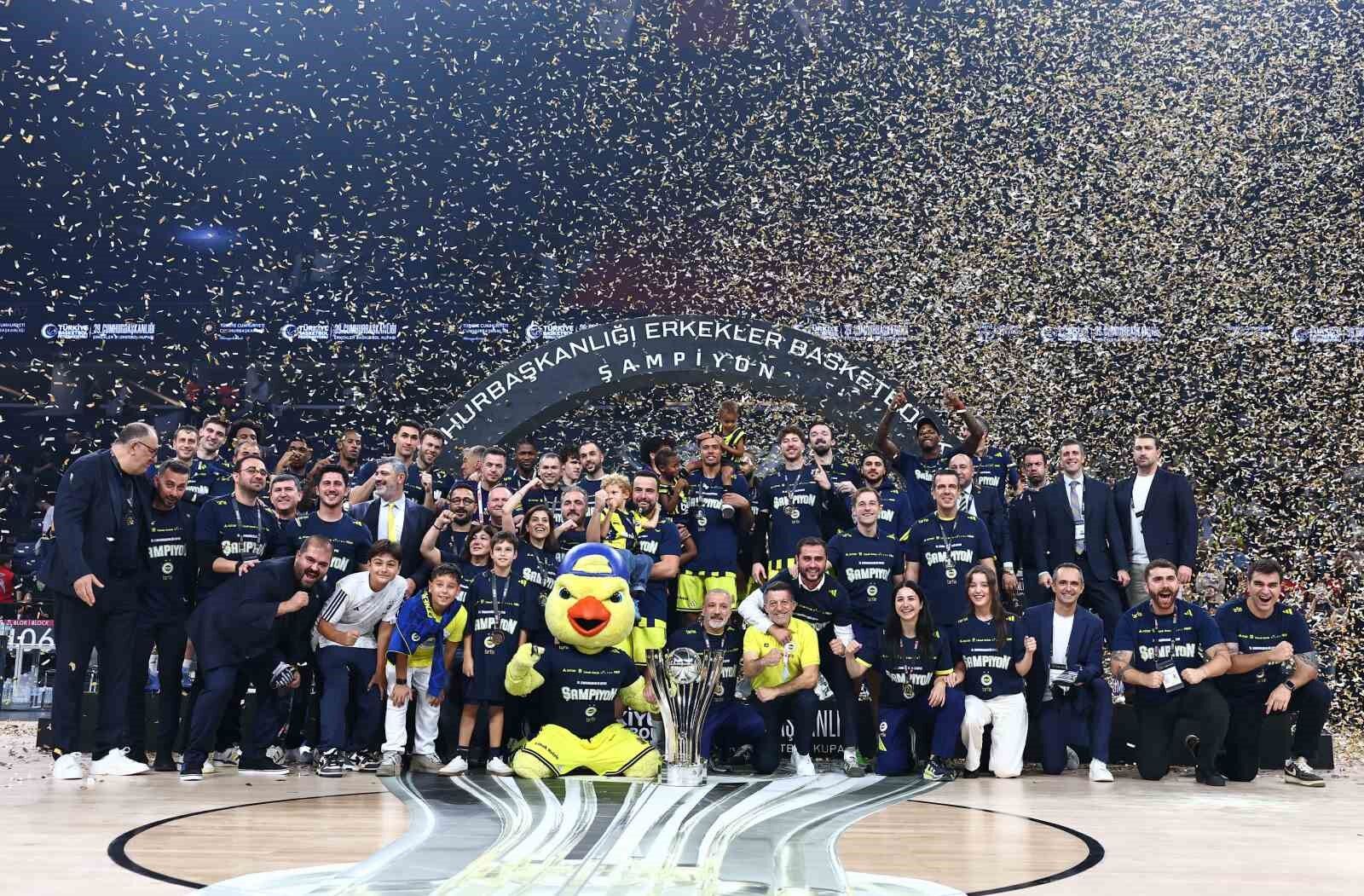 39. Erkekler Cumhurbaşkanlığı Kupası'nda ödüller verildi