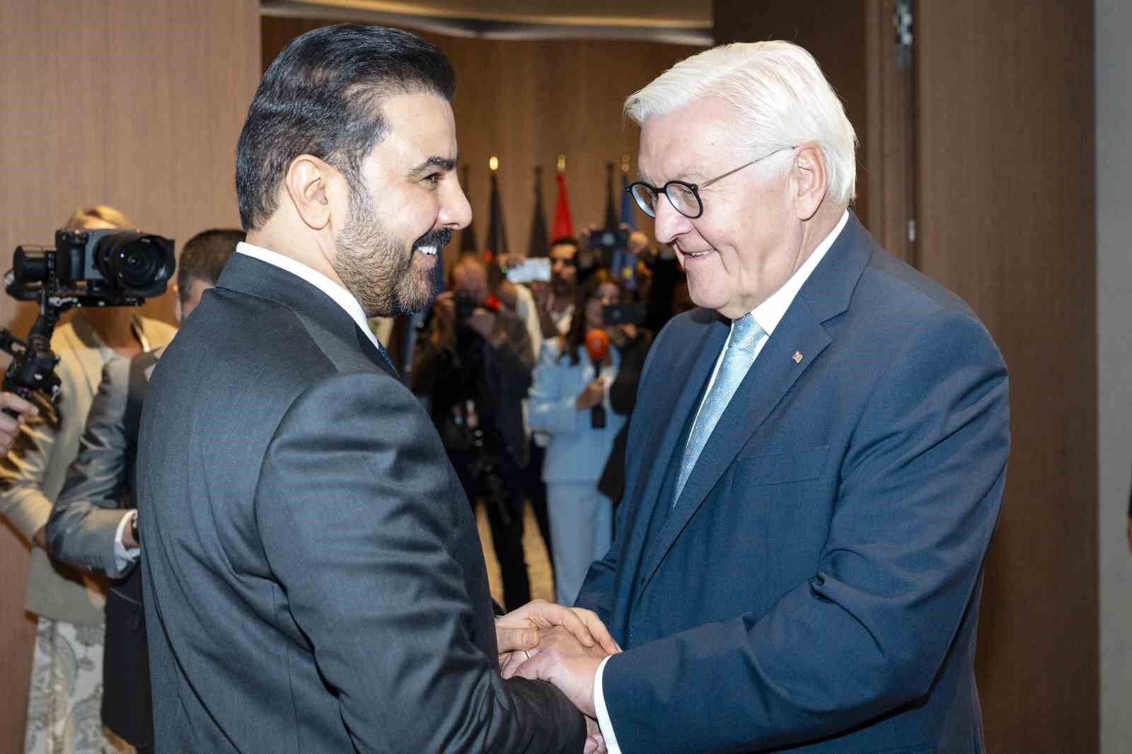 Almanya Cumhurbaşkanı Steinmeier, Irak Başbakanı Zeydi'yi kabul etti