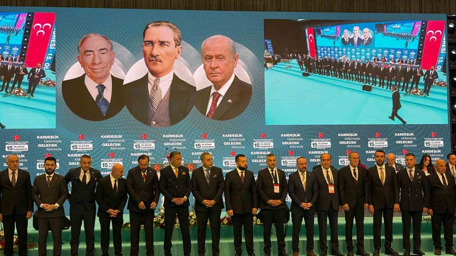 Alparslan Doğan, yeniden MHP Ankara İl Başkanı seçildi