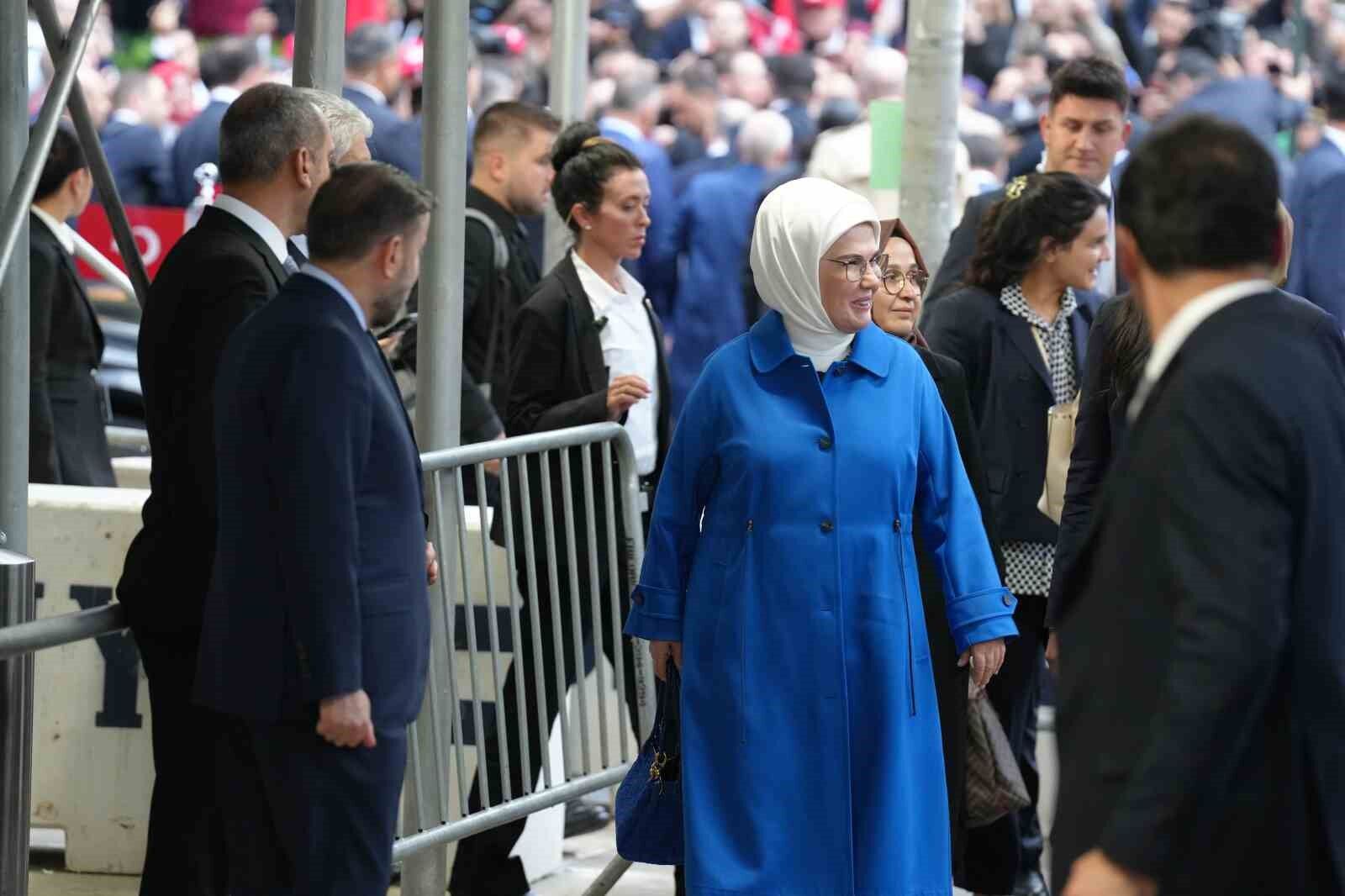 Cumhurbaşkanı Erdoğan Türkevi'ne geldi