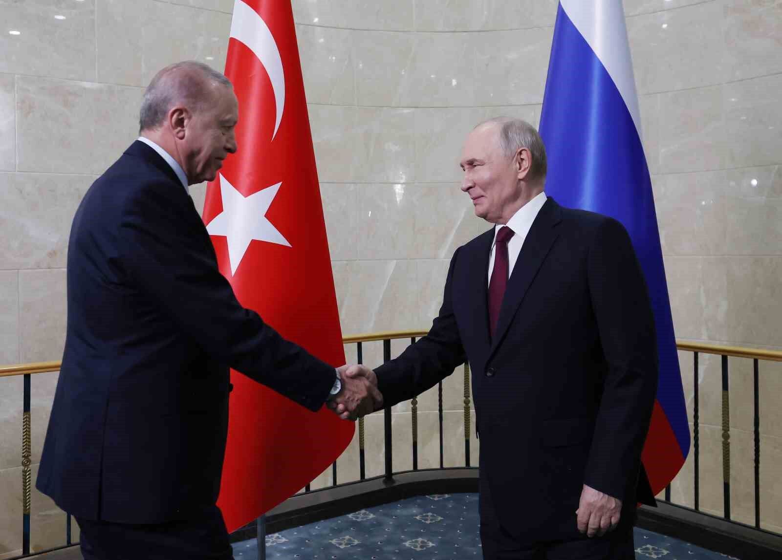 Cumhurbaşkanı Erdoğan: 'Türkiye-Rusya ilişkileri gerçekten her döneme göre bugün çok daha ileri bir düzeyde'