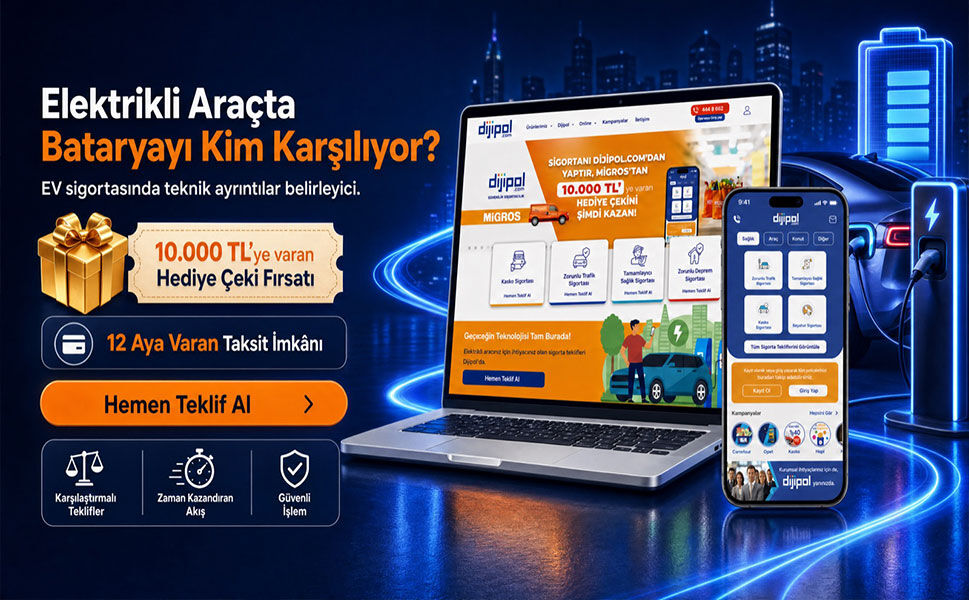 Dijipol ile Elektrikli Araç Sigortasında Teknik Ayrıntılar