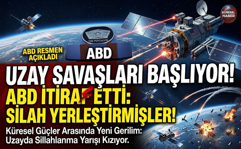 ABD’den tarihi açıklama: Uzaya silah konuşlandırıldı