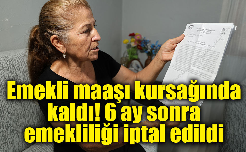 Emekli oldu, 6 ay sonra şoke eden haber: Maaşı kesildi, 158 bin TL borç çıkarıldı