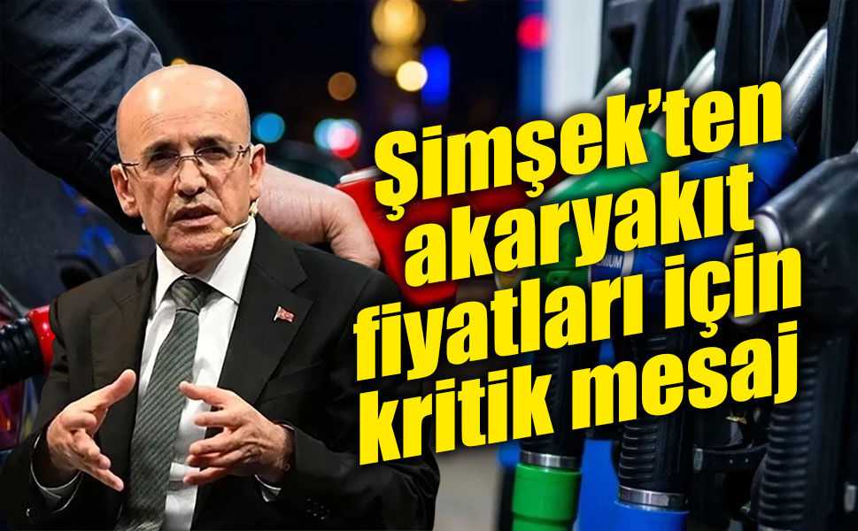 Akaryakıtta eşel mobil dönemi bitiyor! Şimşek 2027 için tarihi açıkladı