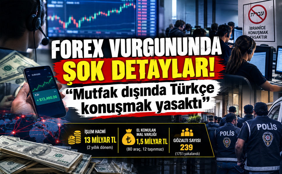 Forex vurgununda şok detaylar! “Mutfak dışında Türkçe konuşmak yasaktı”