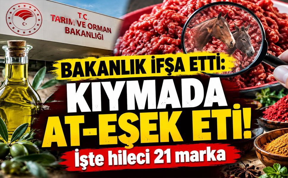 Tarım Bakanlığı açıkladı: 21 markada gıda hilesi tespit edildi