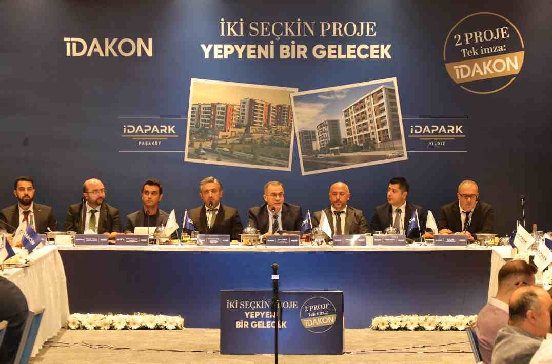 İdakon Yapı, İdapark Paşaköy ve İdapark Yıldız projelerini lanse etti
