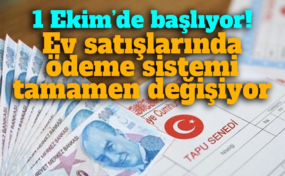 Tapuda güvenli ödeme dönemi başlıyor: İşte yeni sistemin tüm detayları