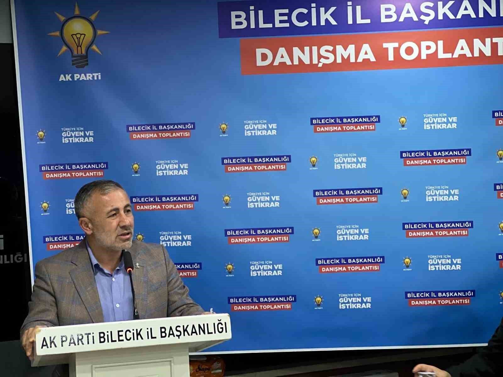 AK Parti Bilecik'te Danışma Meclisi Toplantısı gerçekleştirildi
