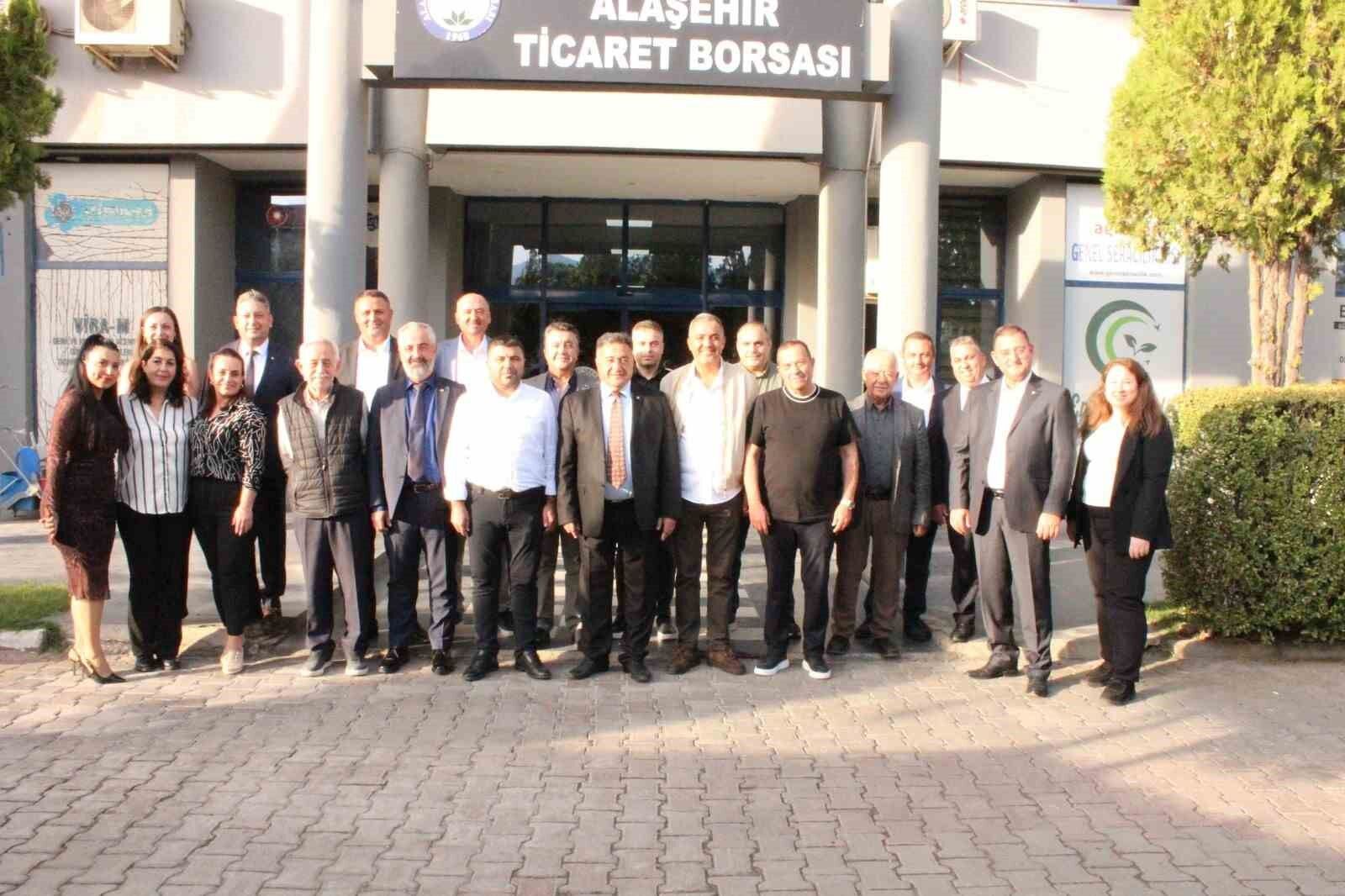 Alaşehir Ticaret Borsası'nda Soygür 6. kez güven tazeledi