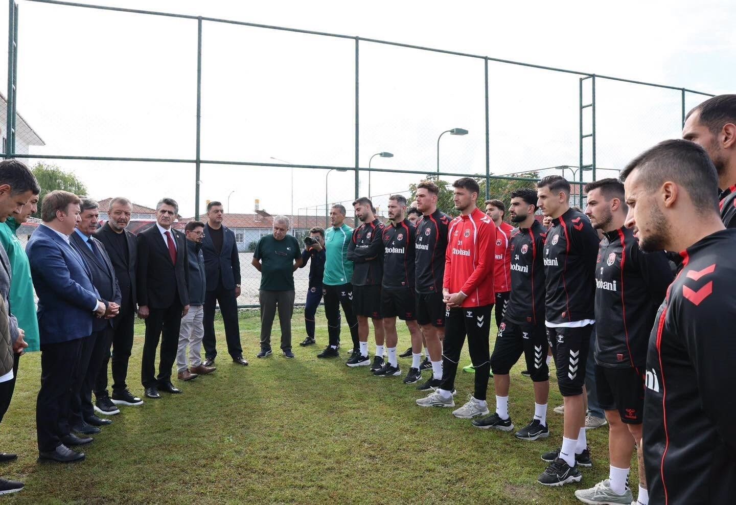 Erzincanspor'a maç öncesi moral