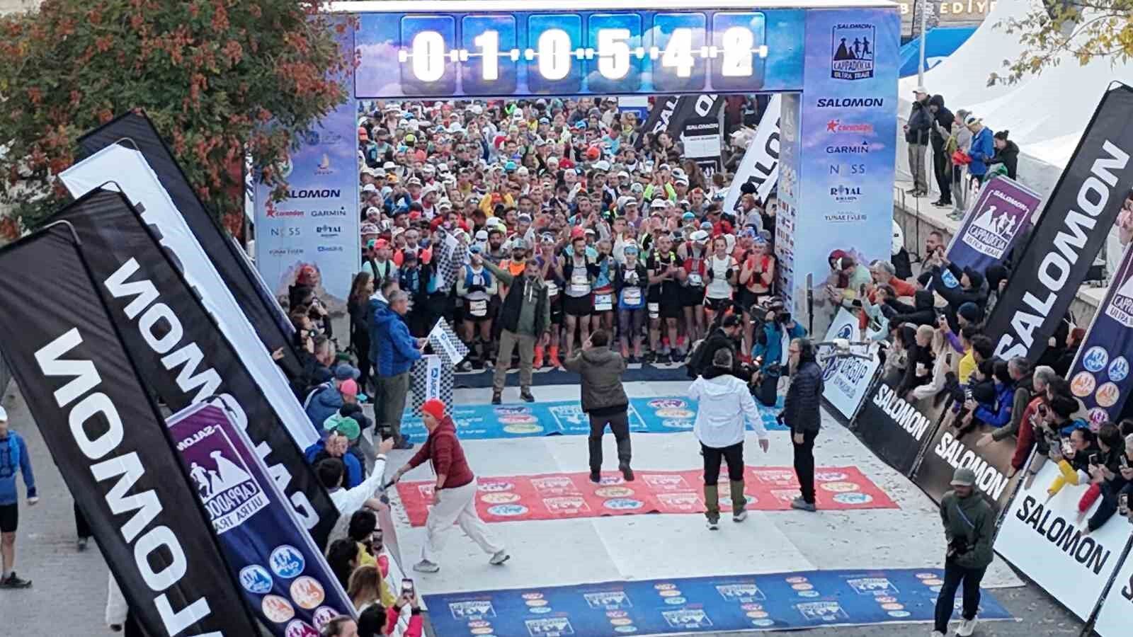 Kapadokya Ultra Trail'e 78 ülkeden 2 bin 954 sporcu katılacak