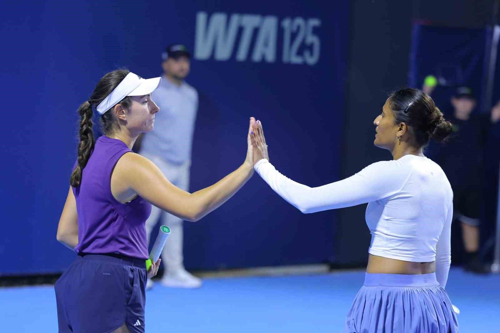 Samsun Open WTA 125'te şampiyonlar belli oldu: Turnuva gelirleri Mehmetçik Vakfı'na bağışlandı