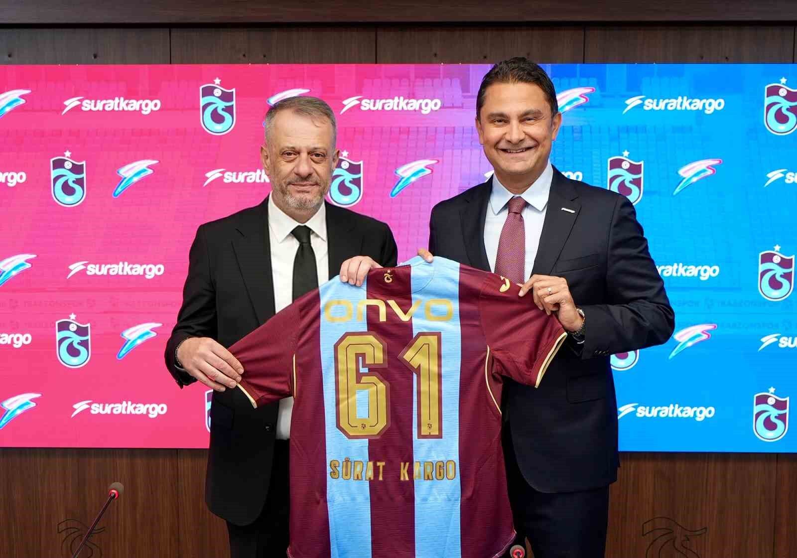 Sürat Kargo, Trabzonspor ile olan sponsorluk iş birliğini iki yıl uzattı