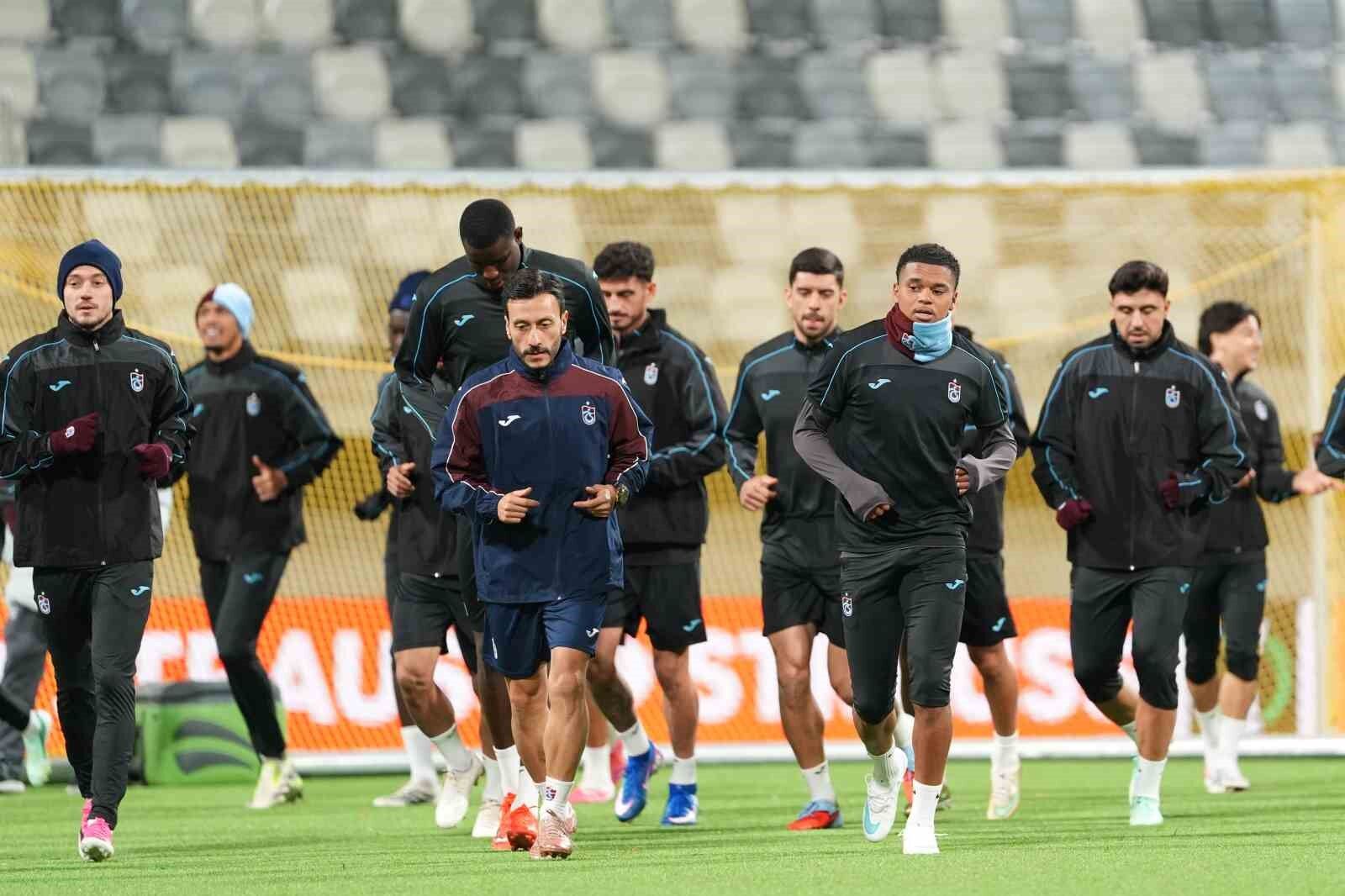 Trabzonspor'da KuPS maçı hazırlıkları tamamlandı