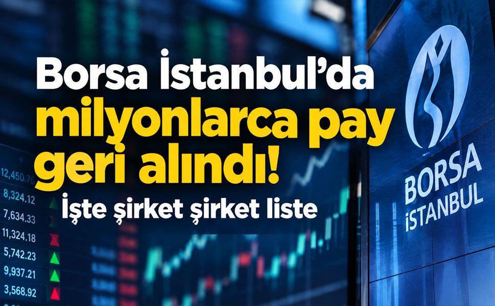 Borsada 7 Ekim bilançosu: Milyonlarca lotluk dev alım-satım