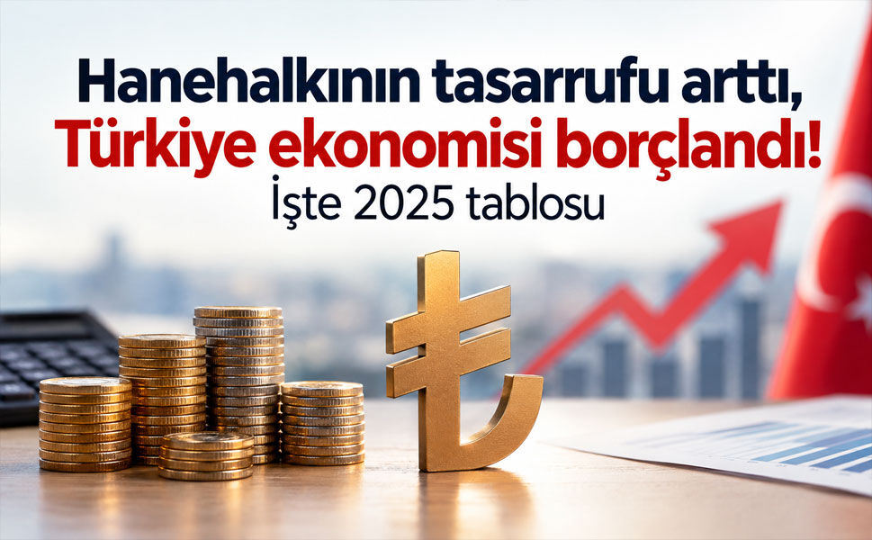 GSMH 62,3 trilyon liraya yükseldi!