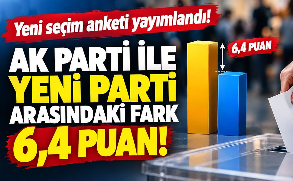ASAL’ın seçim anketinde dikkat çeken tablo! AK Parti ile Yeni Parti arasındaki fark 6,4 puan