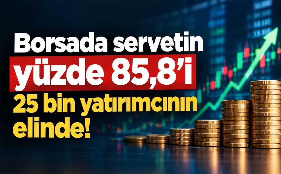 Borsada servet uçurumu! Yatırımcıların yüzde 59’unun portföyü 10 bin TL’yi geçmiyor