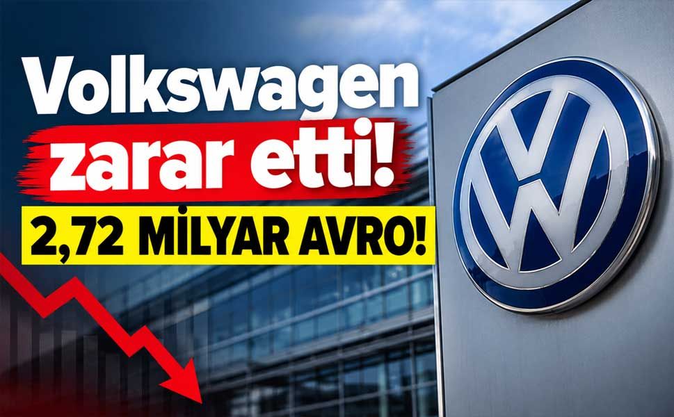 Volkswagen’da 5,9 milyar avroluk zarar! Çin pazarı ve Porsche etkisi