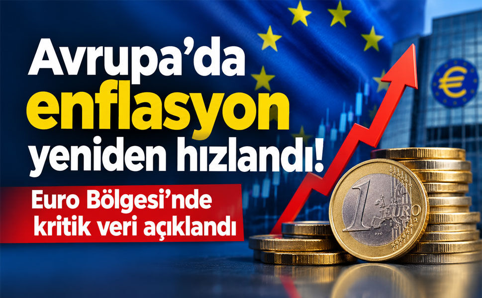 Euro Bölgesi enflasyonunda dikkat çeken yükseliş! Yıllık TÜFE yüzde 3,8’e çıktı